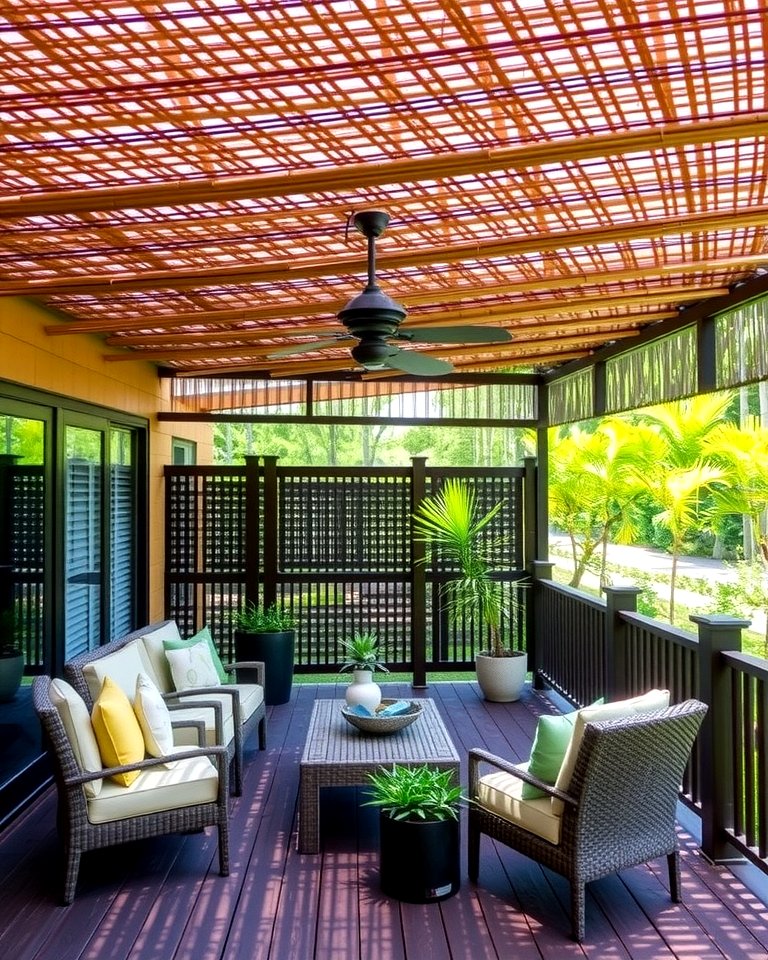 30 Partially Covered Deck Ideas for Flexible Outdoor Living