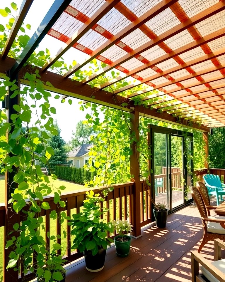 30 Partially Covered Deck Ideas for Flexible Outdoor Living