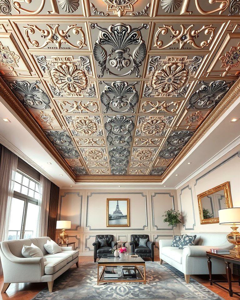 25 Tin Ceiling Ideas for a Vintage Touch