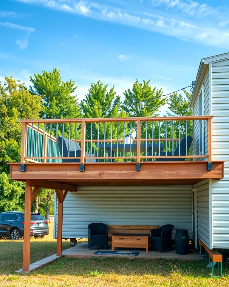 25 Mobile Home Deck Ideas to Enhance Your Outdoor Living
