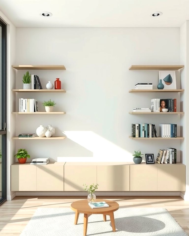 30 Living Room Shelf Ideas for Stylish Storage Solutions