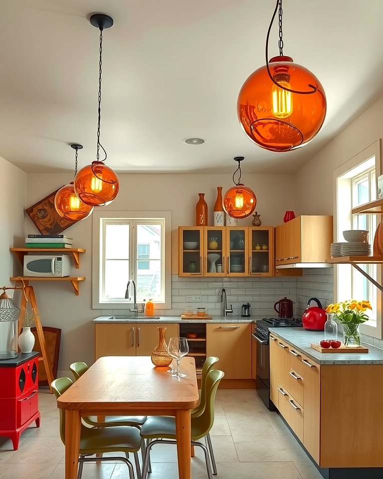 70s Kitchen Lamp
