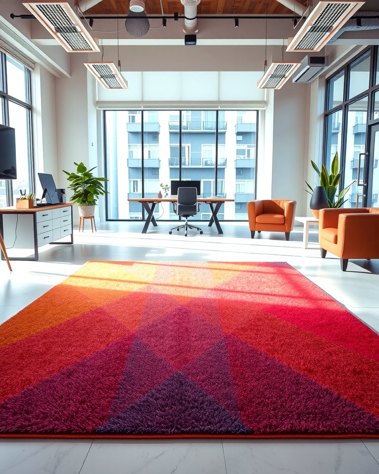 25 Office Rug Ideas to Transform Your Workspace