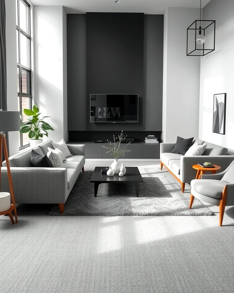30 Grey Carpet Living Room Ideas for Cozy Neutral Spaces