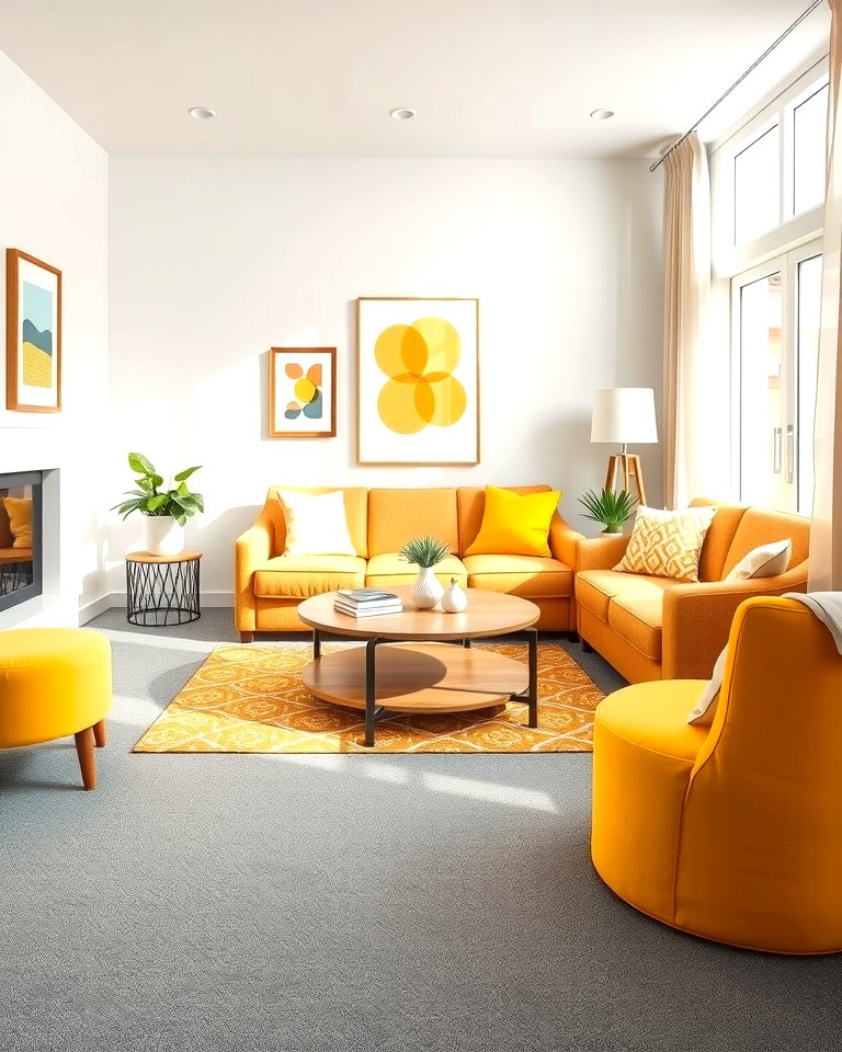 30 Grey Carpet Living Room Ideas for Cozy Neutral Spaces