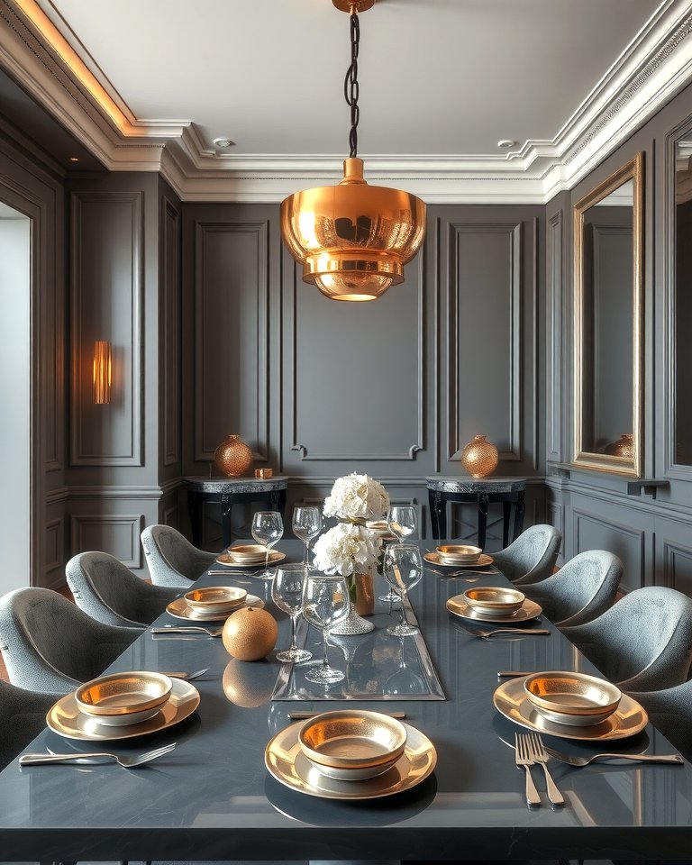 30 Gray Dining Room Design Ideas for Modern Entertaining