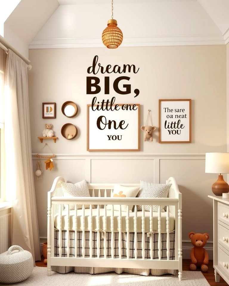 25 Nursery Wall Decor Ideas to Create a Cozy and Cute Space