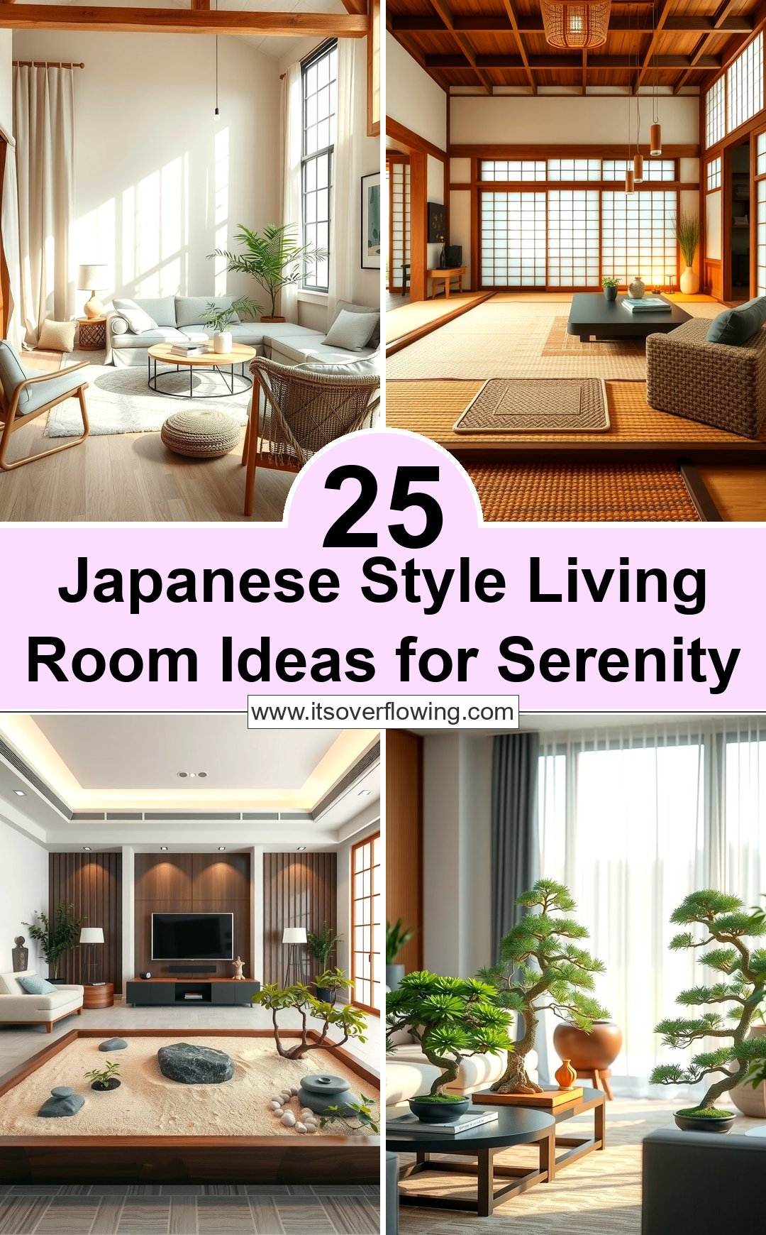 Fresh Look at 25 Japanese Style Living Room Ideas For Serenity