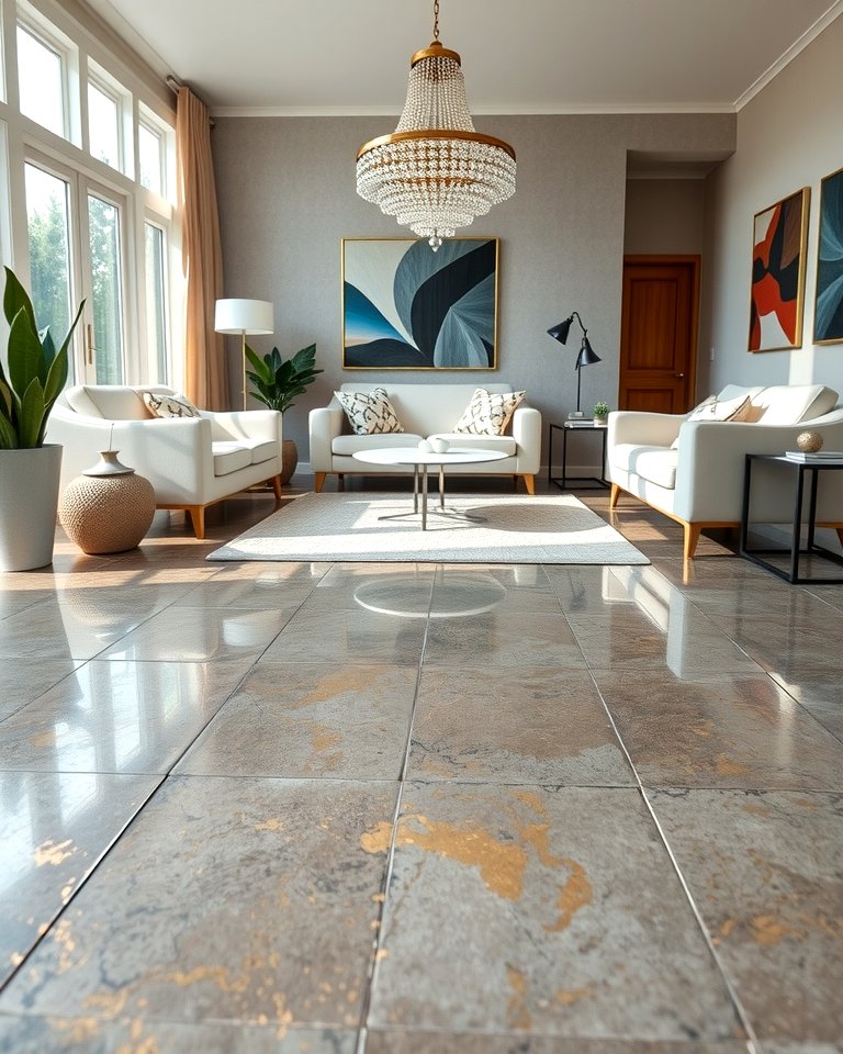 25 Stained Concrete Floors for a Unique Look