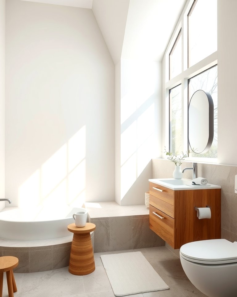 Gallery Detail: 25 Scandinavian Bathroom Ideas For A Minimalist And Cozy Space
