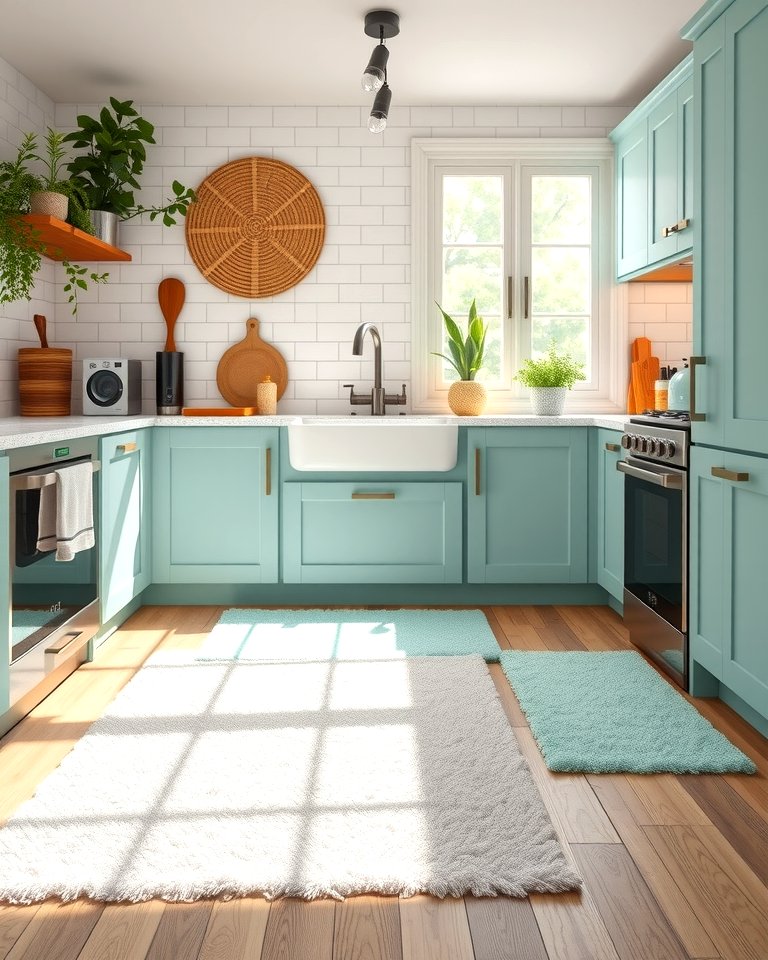 25 Mint Kitchen Decor Ideas for a Fresh Look