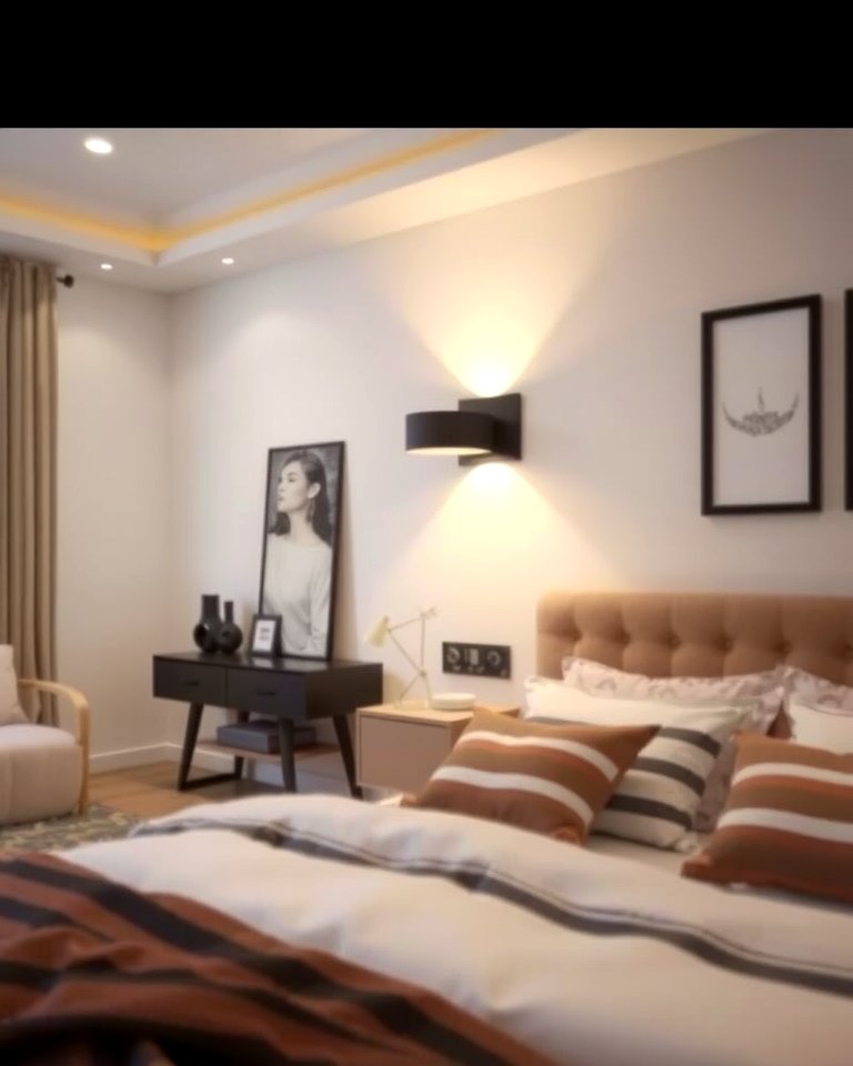 30 Bedroom Wall Sconce Ideas for Ambiance & Space-Saving