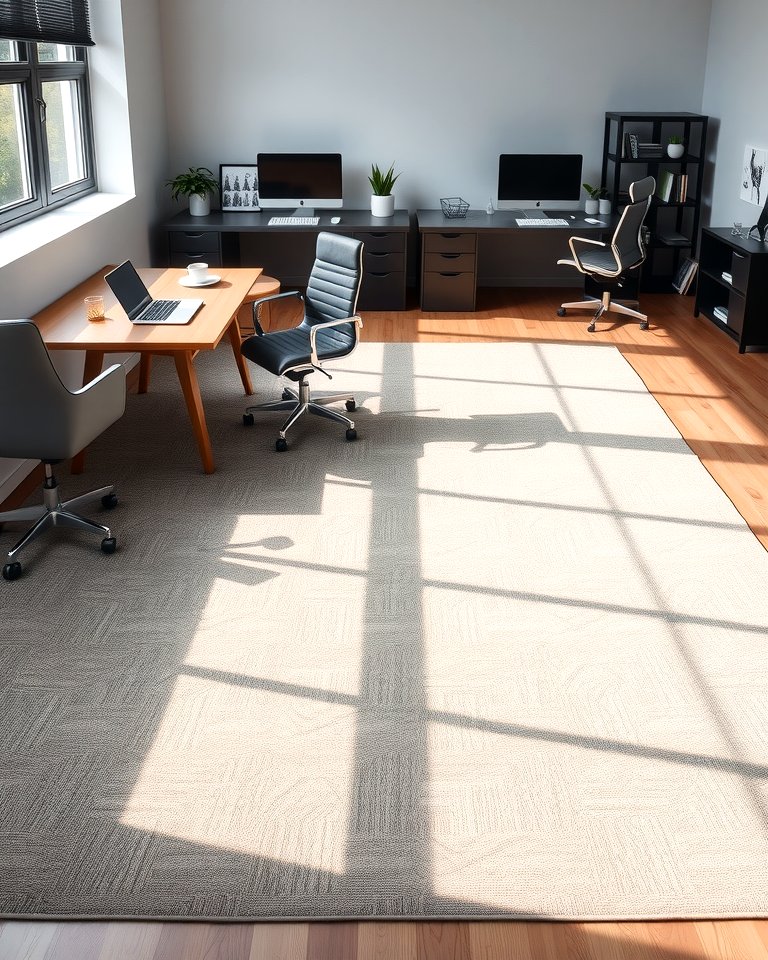 25 Office Rug Ideas to Transform Your Workspace