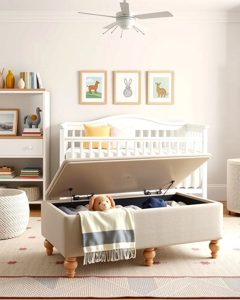Curated visual reference: 25 Nursery Storage Ideas For A Clutter Free Space Photo Inspiration