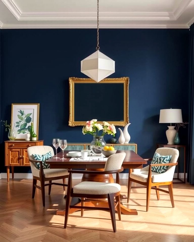 25 Navy Blue Dining Room Ideas for Elegant Gatherings