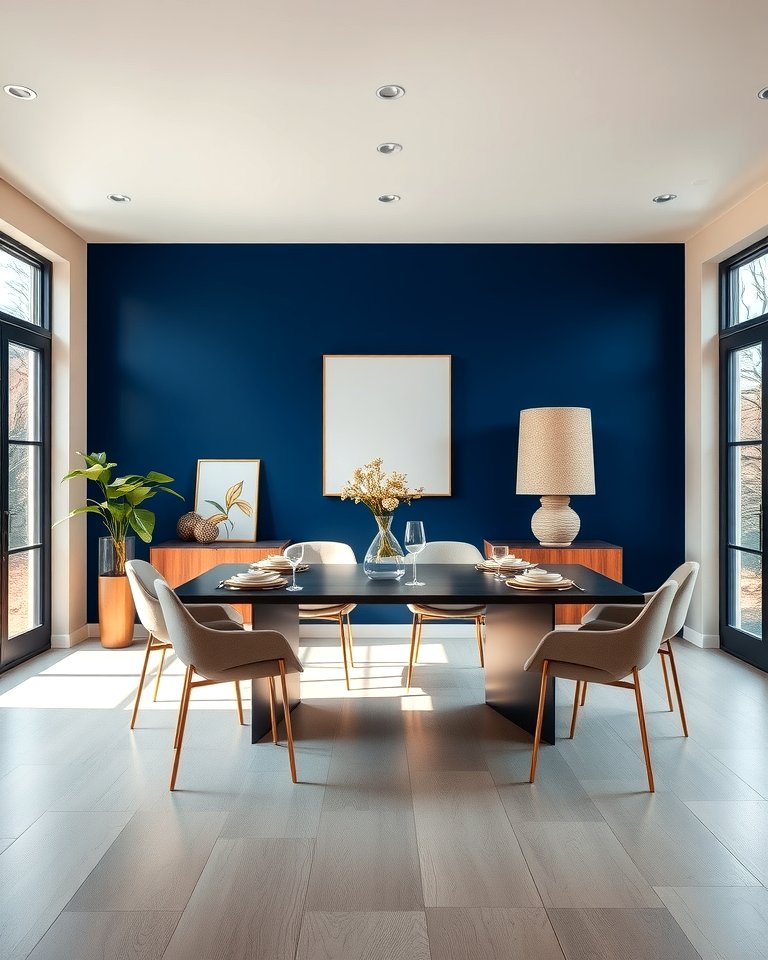 25 Navy Blue Dining Room Ideas for Elegant Gatherings