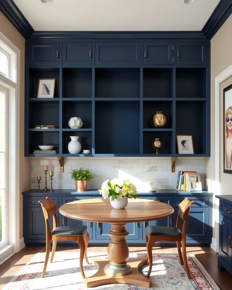 25 Navy Blue Dining Room Ideas for Elegant Gatherings