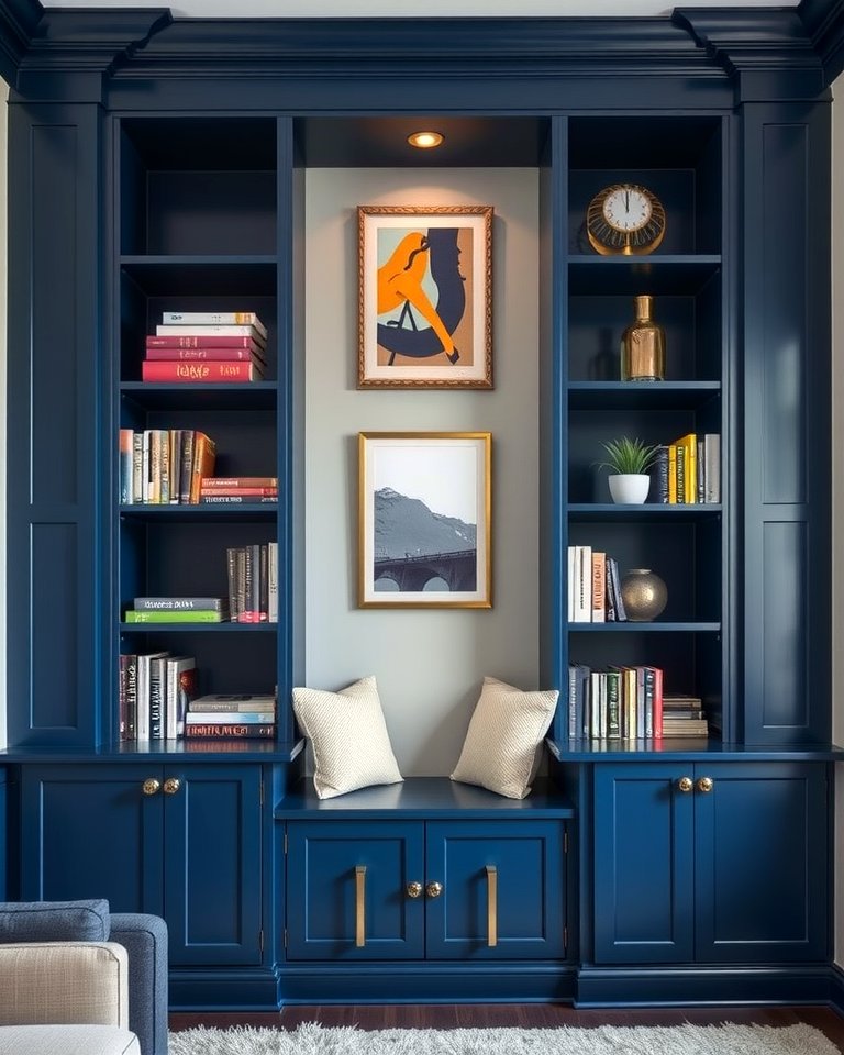 25 Navy Blue Living Room Ideas for a Cozy Retreat