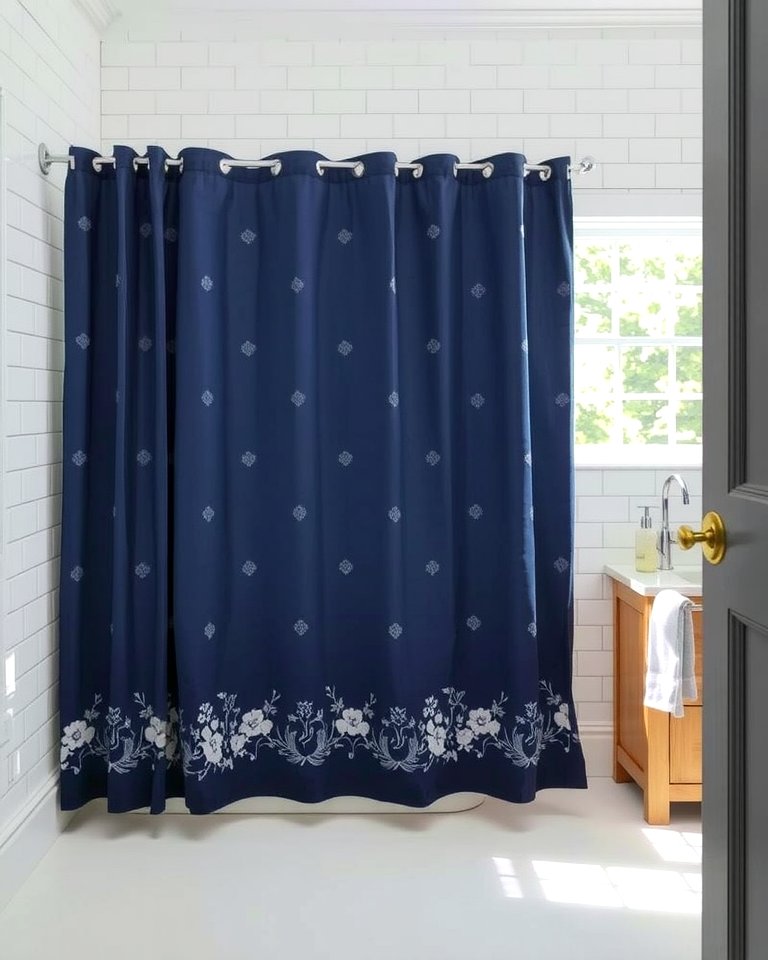 25 Navy Blue Bathroom Ideas for a Luxurious Look