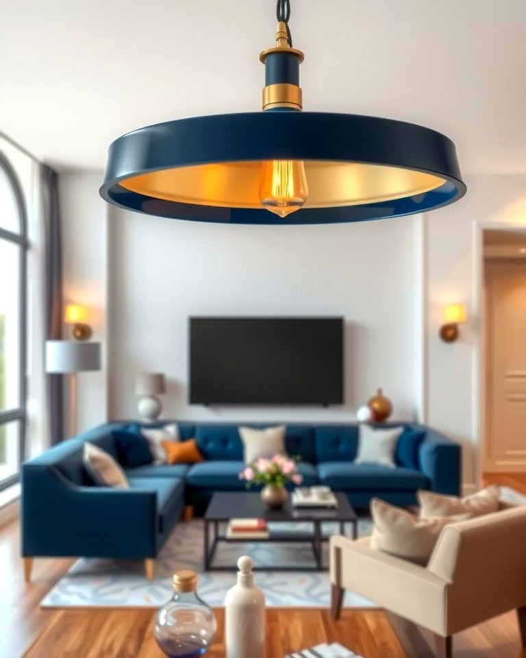25 Navy Blue Living Room Ideas for a Cozy Retreat