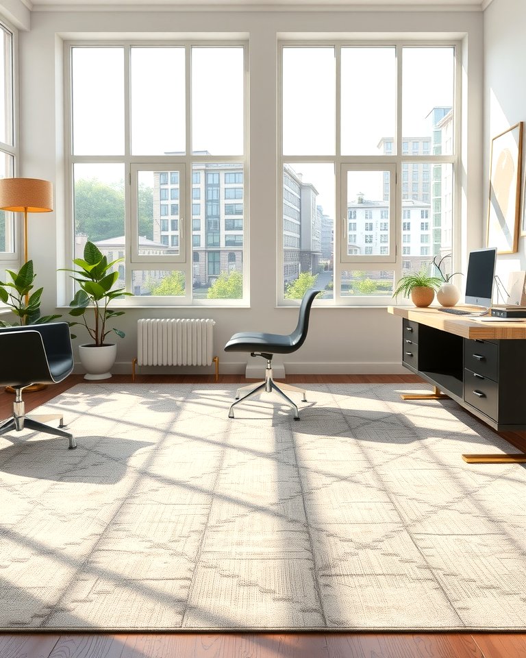 25 Office Rug Ideas to Transform Your Workspace