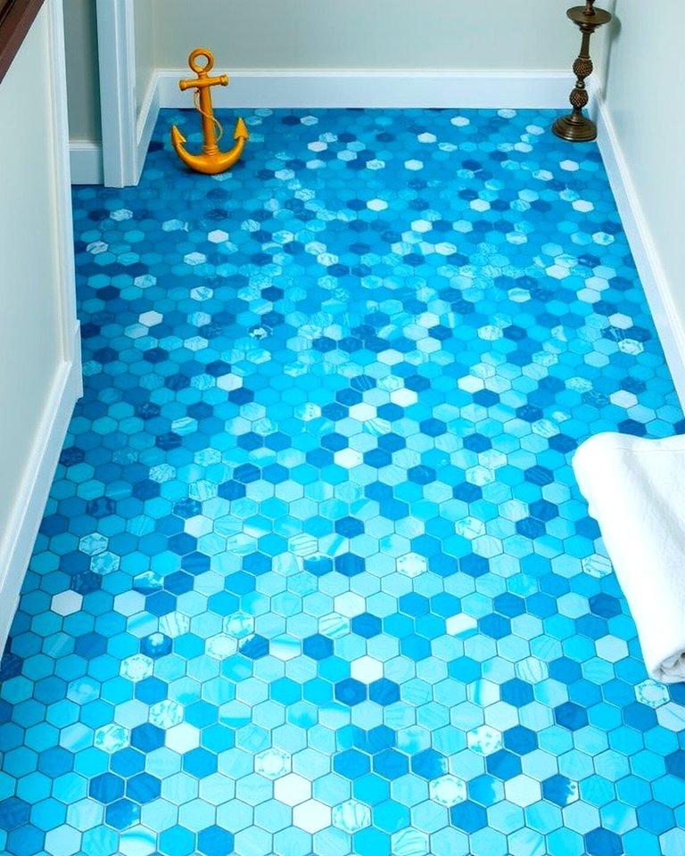 25 Penny Tile Bathroom Floor Ideas for a Unique Look