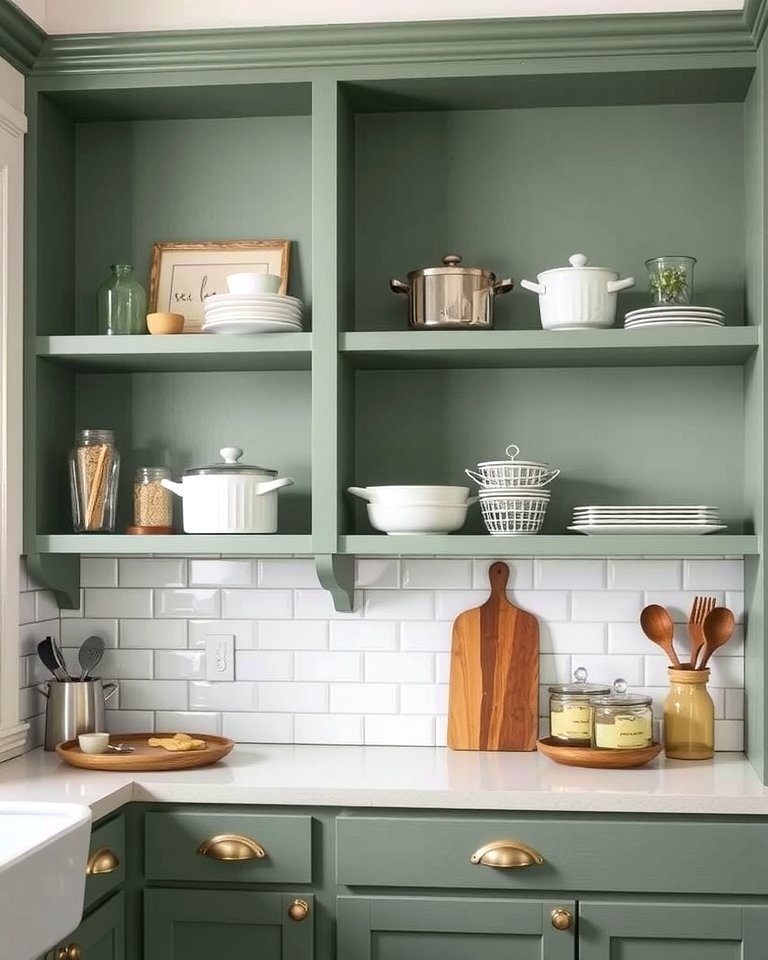 25 Sage Green Kitchen Ideas for a Fresh and Inviting Space