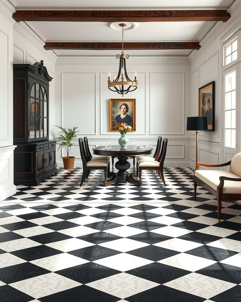 25 Painted Floor Ideas to Revitalize Your Home