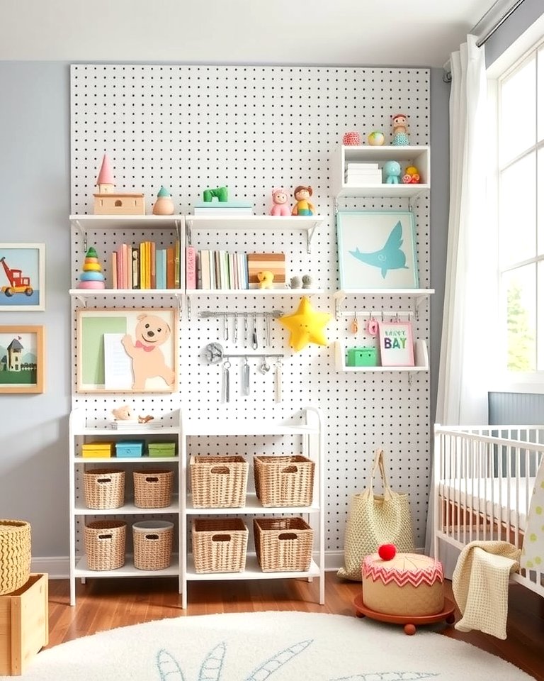 Snapshot of Customizable Nursery Storage