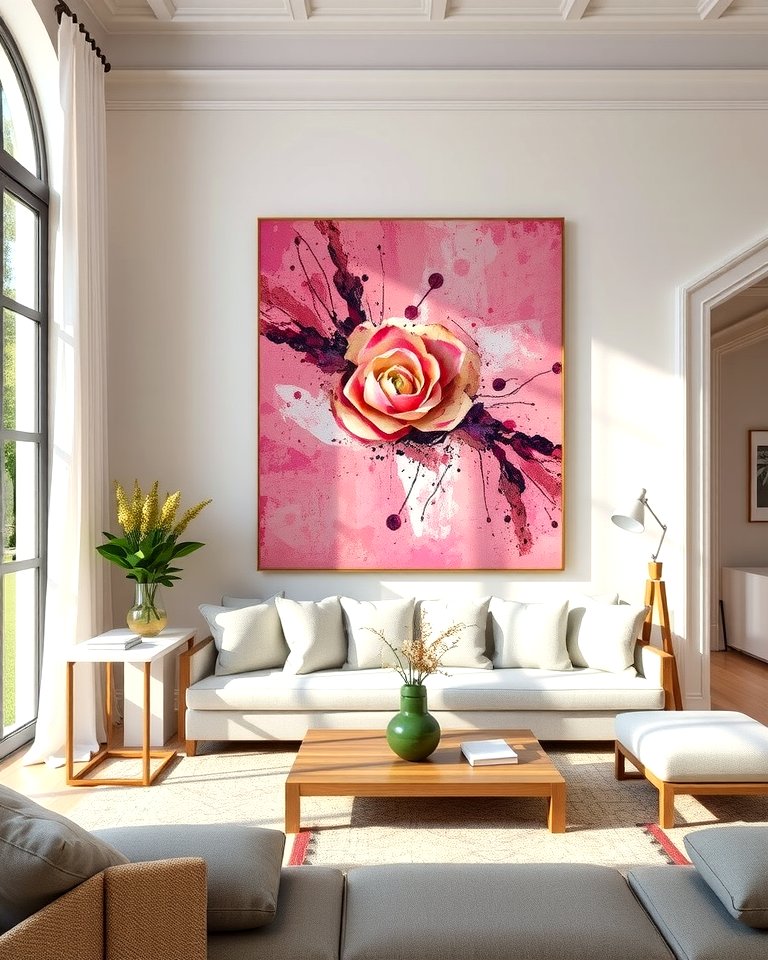 30 Pink Living Room Ideas for Soft and Inviting Spaces