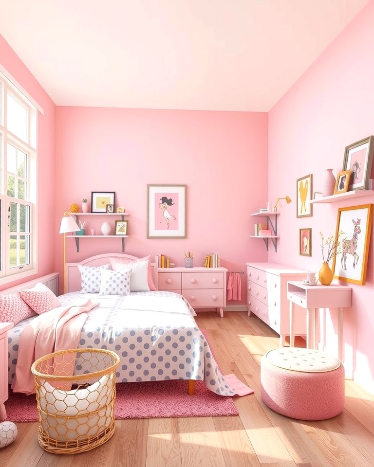 25 Pink and White Bedroom Ideas for a Fresh and Airy Look