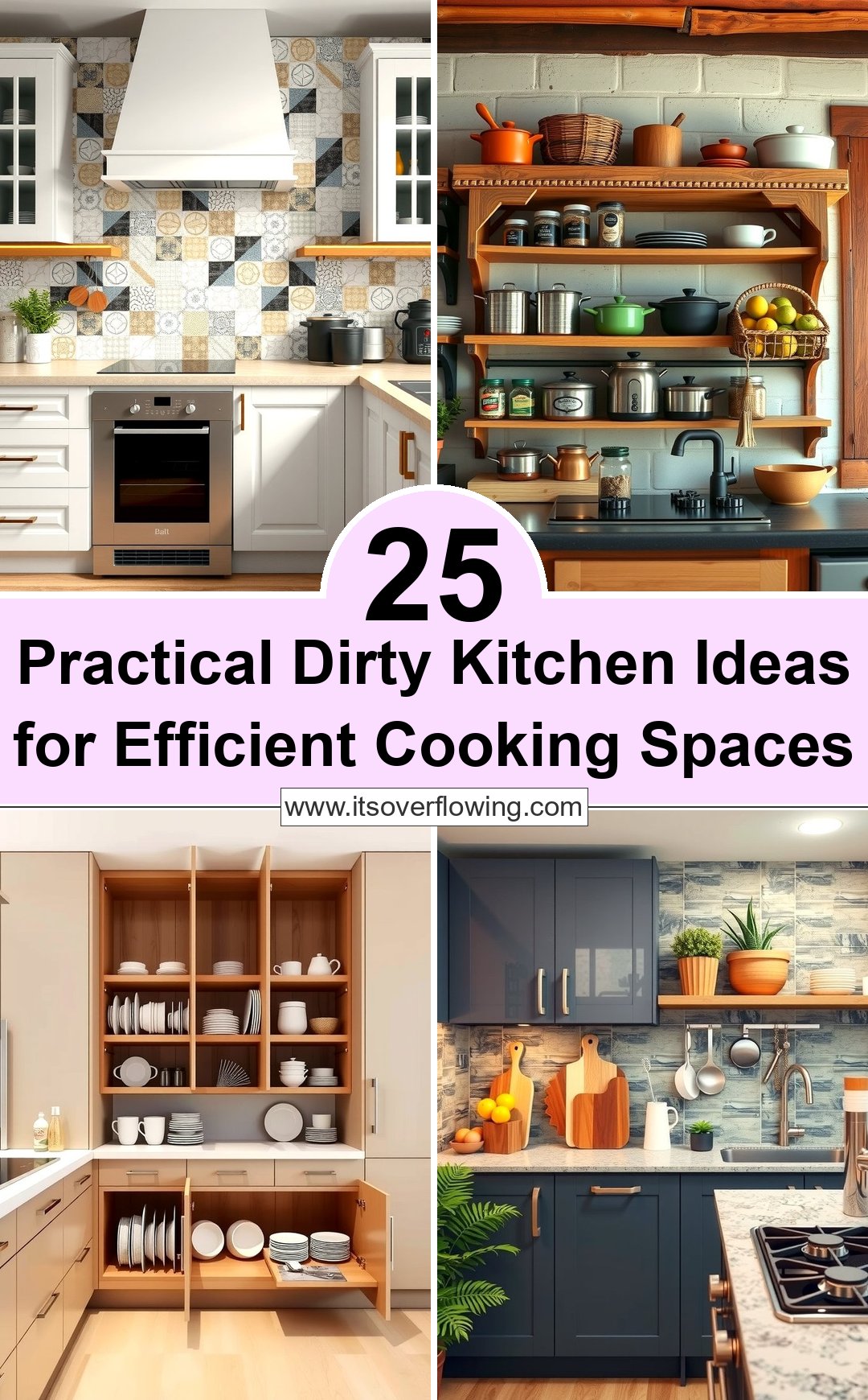 25 Practical Dirty Kitchen Ideas for Efficient Cooking Spaces