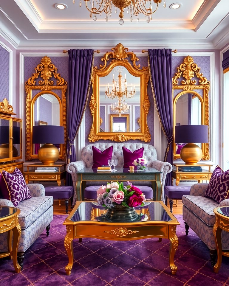25 Purple Living Room Ideas for a Stylish Home Makeover