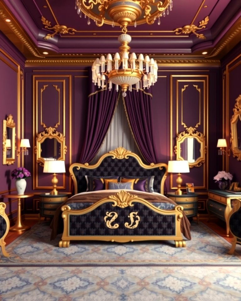 30 Dark Purple Bedroom Ideas for Dramatic Luxury Spaces