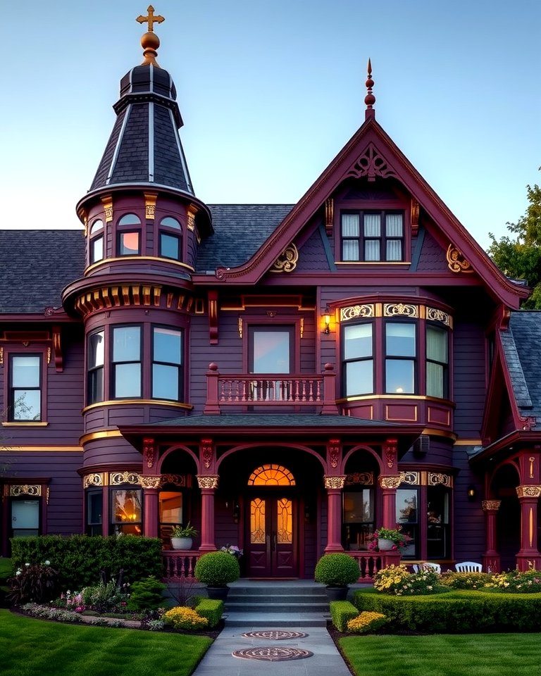 25 Purple House Exterior Ideas for a Unique Curb Appeal