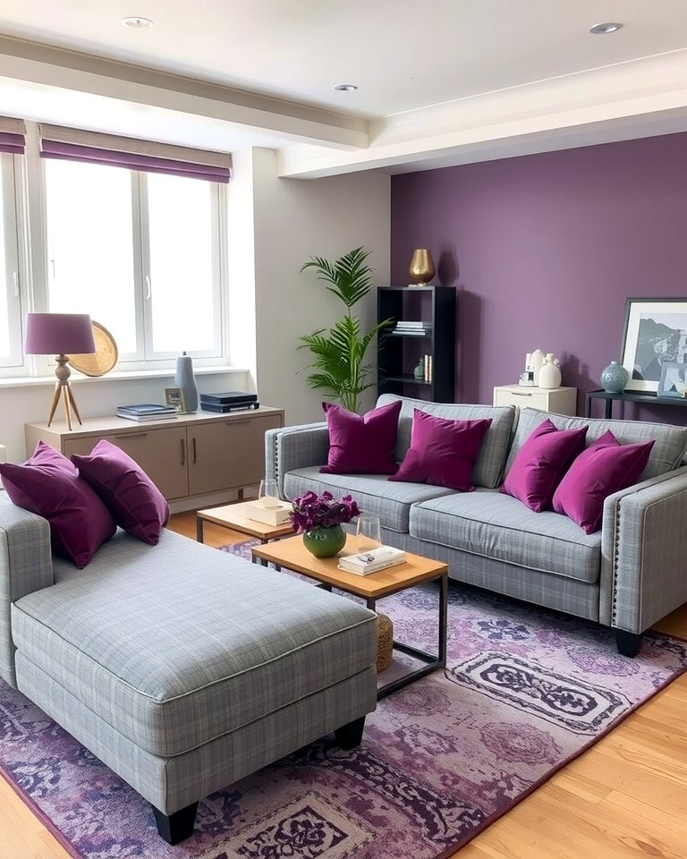 25 Purple Living Room Ideas for a Stylish Home Makeover