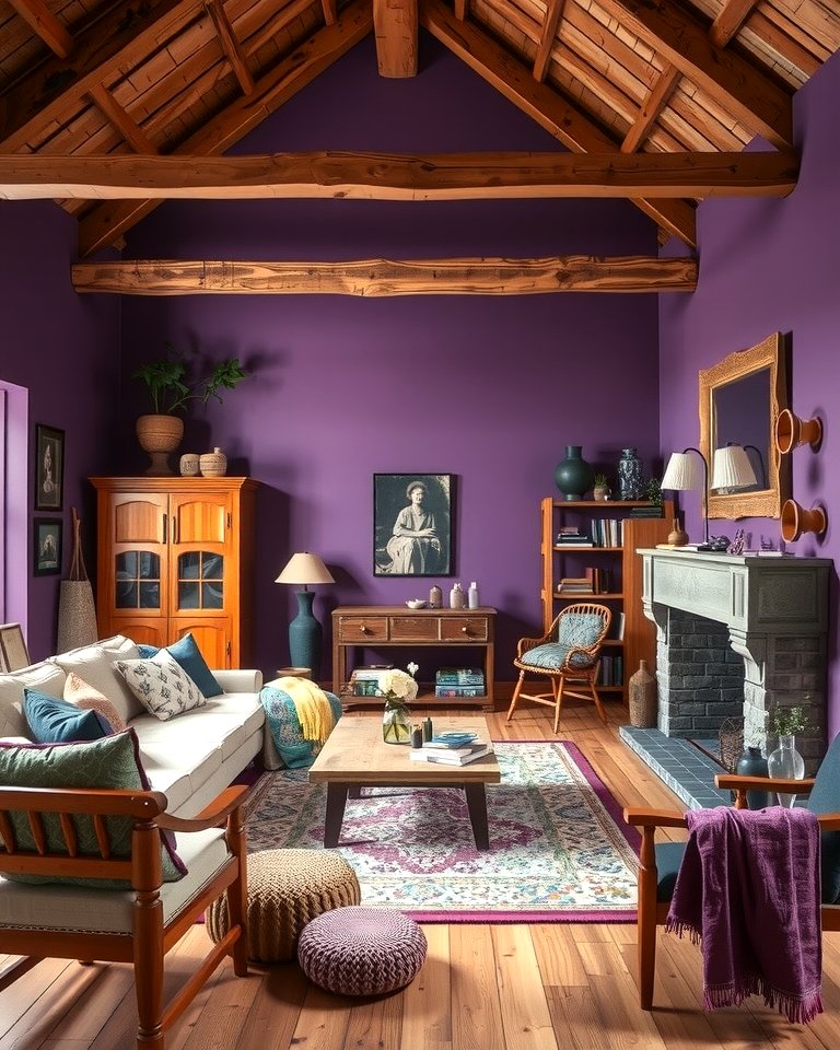 25 Purple Living Room Ideas for a Stylish Home Makeover