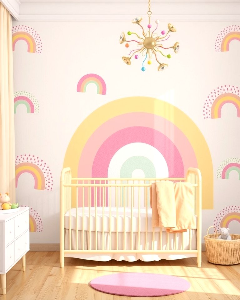 25 Rainbow Nursery Ideas for a Colorful Baby Room