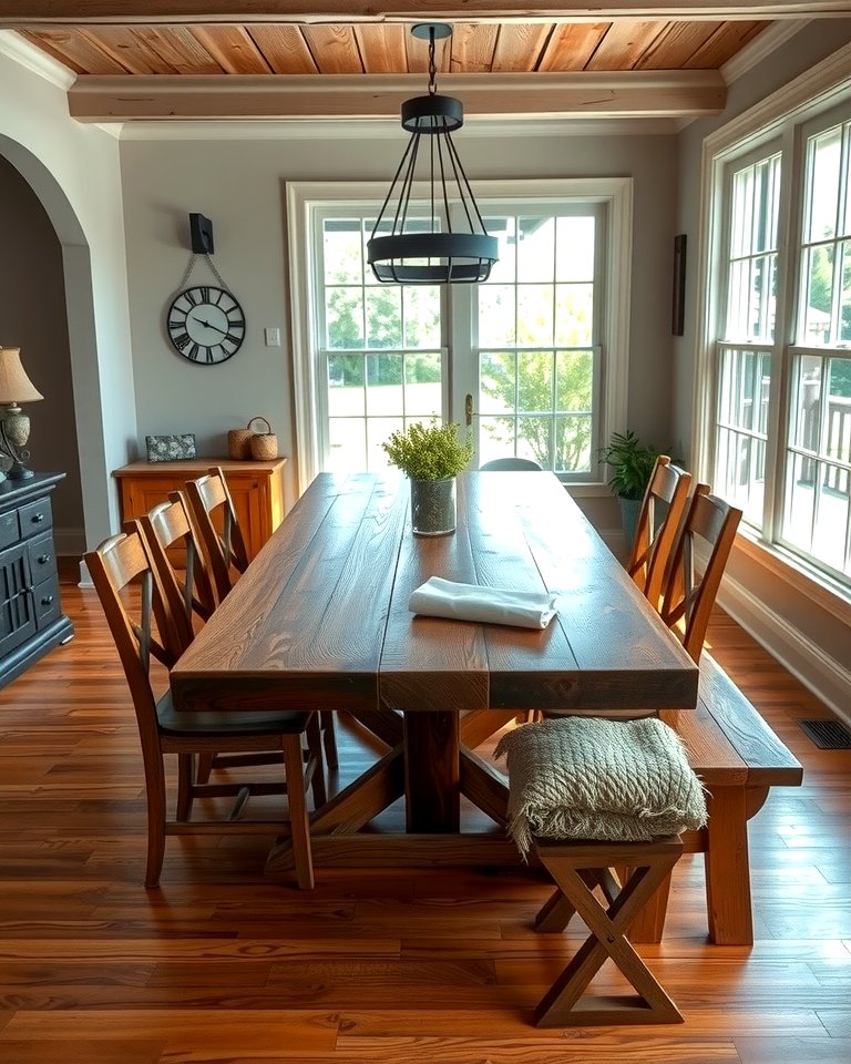 30 Rustic Dining Room Ideas for Cozy Family Gatherings