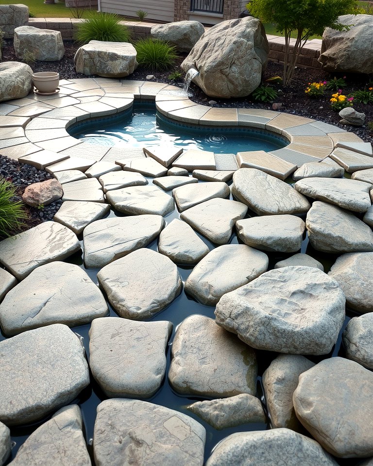 25 Stone Patio Ideas for Natural Outdoor Beauty