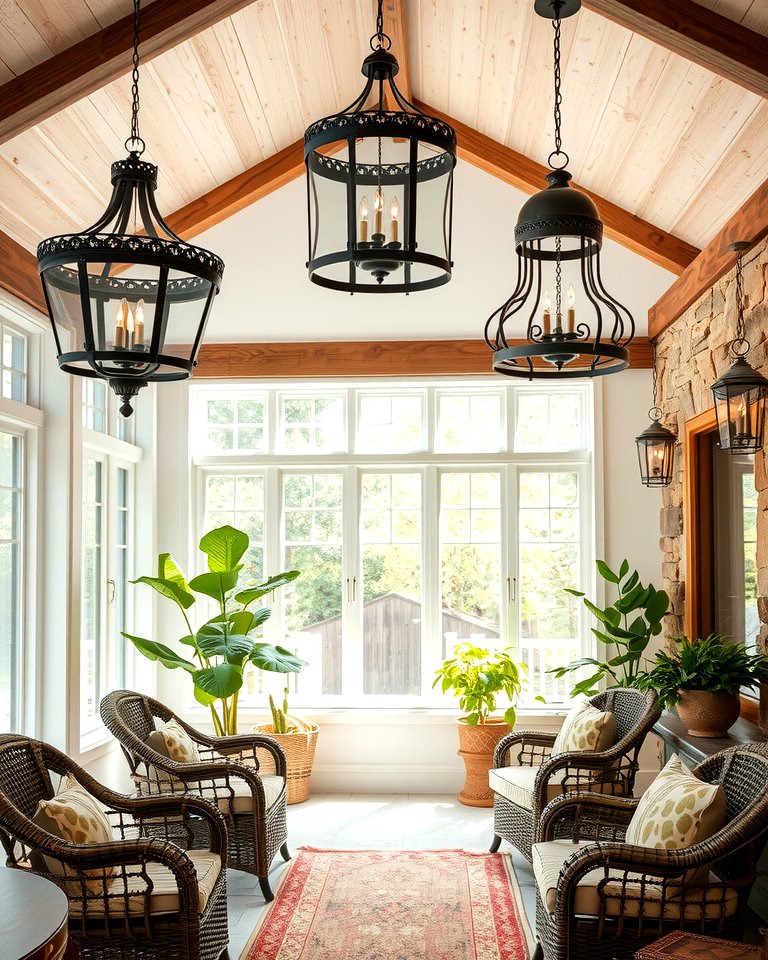 25 Rustic Sunroom Ideas to Enjoy Nature Indoors