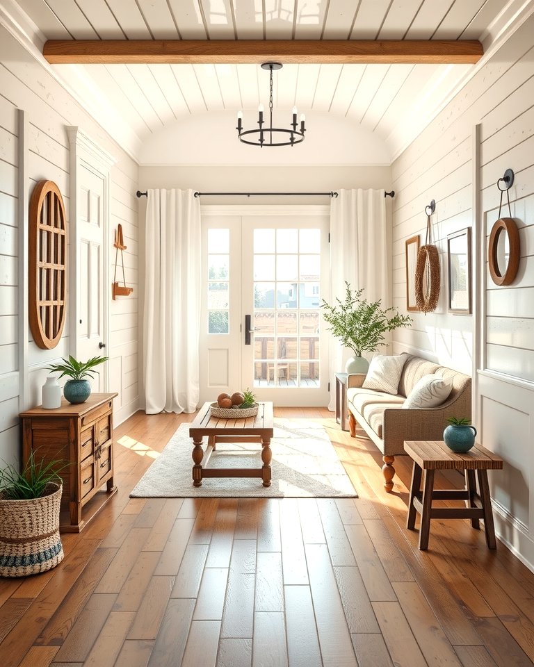25 Shiplap Wall Entryway Ideas for a Welcoming First Impression