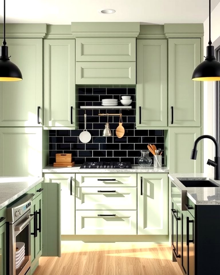 25 Sage Green Kitchen Ideas for a Fresh and Inviting Space