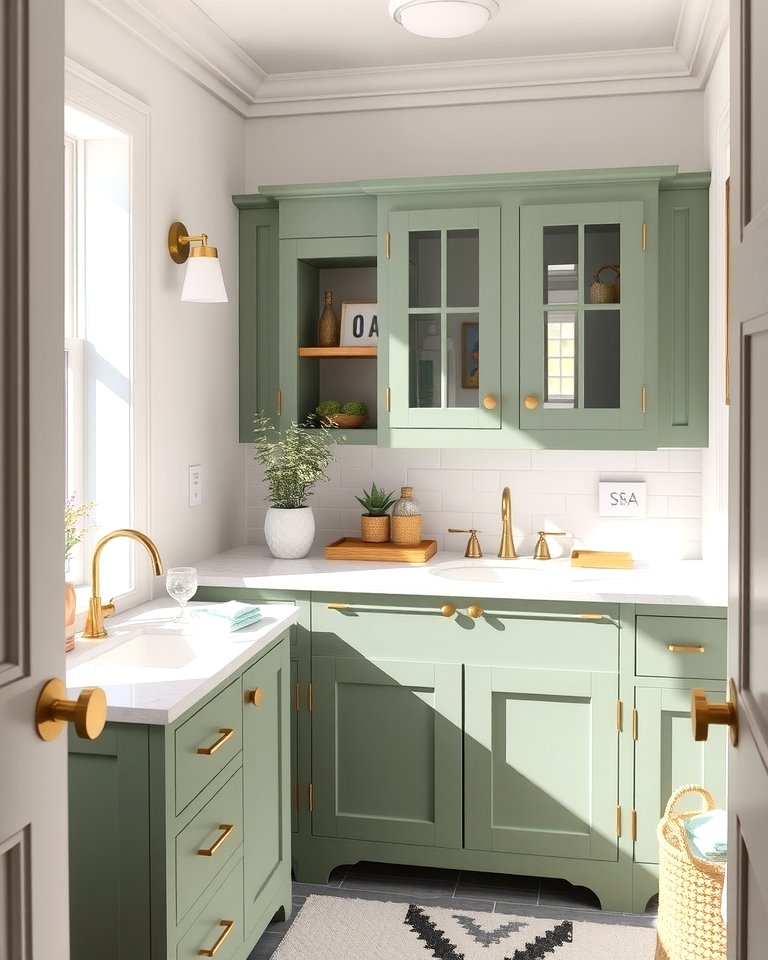 25 Sage Green Bathroom Ideas for a Fresh and Calming Space