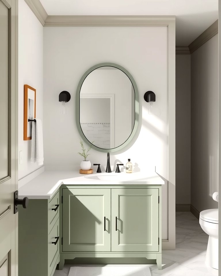 25 Sage Green Bathroom Ideas for a Fresh and Calming Space