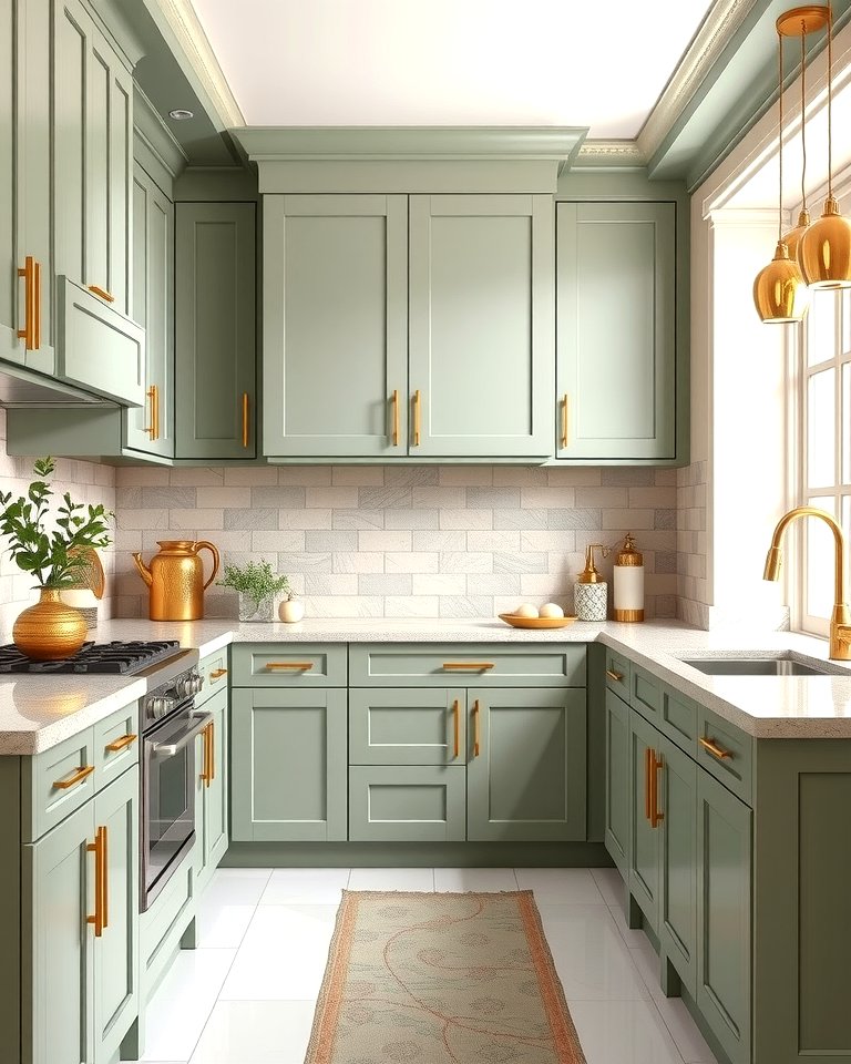 25 Sage Green Kitchen Ideas for a Fresh and Inviting Space