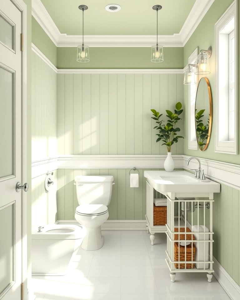 25 Sage Green Bathroom Ideas for a Fresh and Calming Space