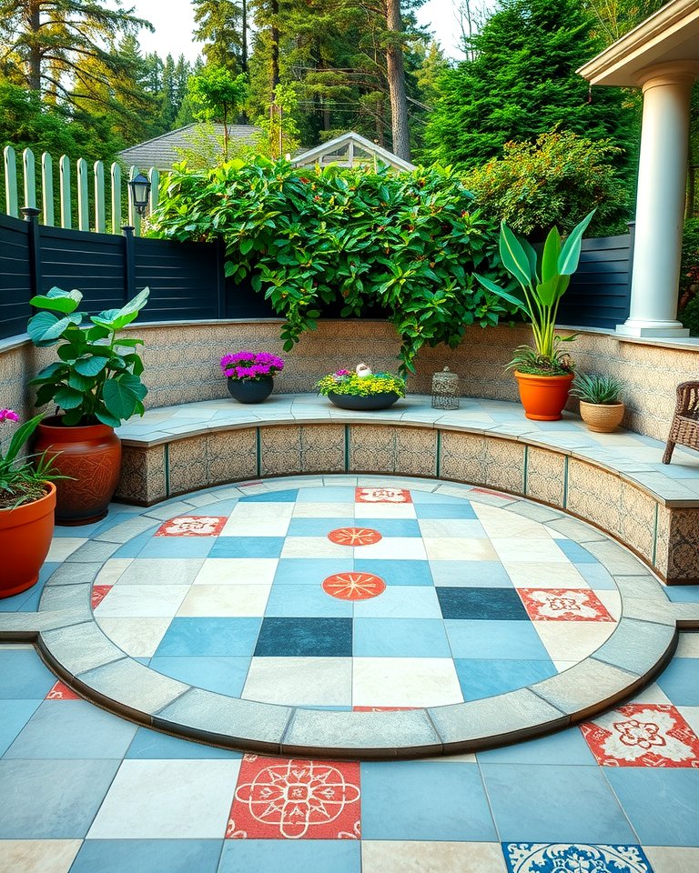 25 Semi Circle Patio Ideas and Inspiration for Your Backyard