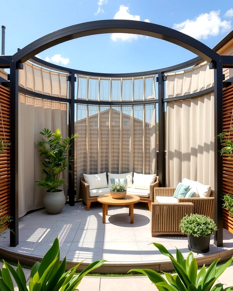 25 Semi Circle Patio Ideas and Inspiration for Your Backyard