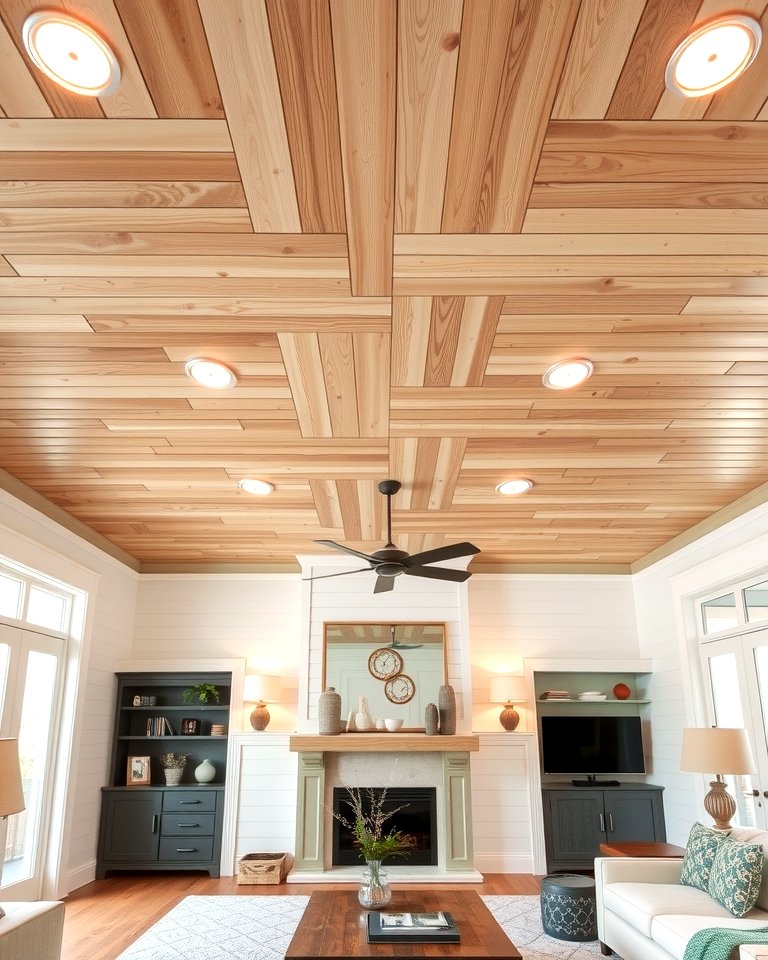 25 Shiplap Living Room Ideas for a Rustic Charm